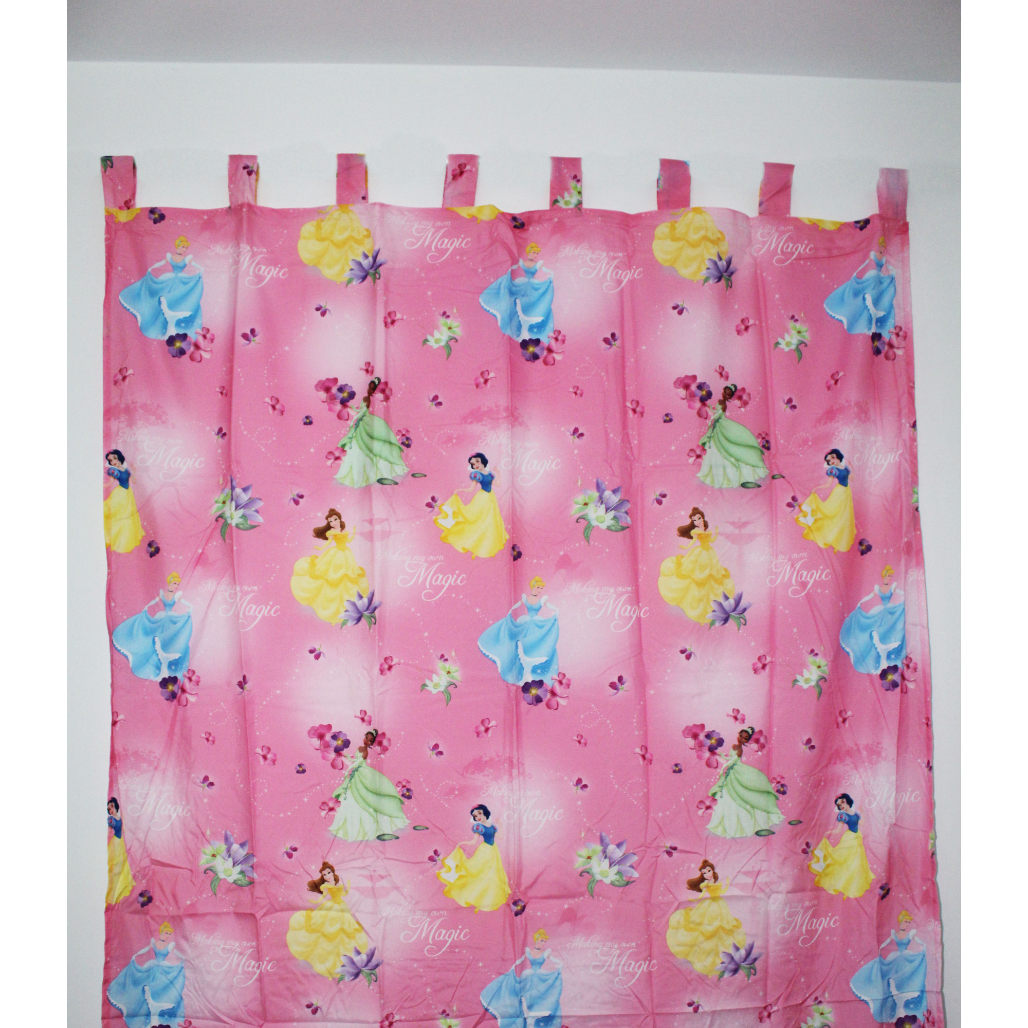 Perdea copii ,140x290cm, poliester 100%, tip bride, model princess